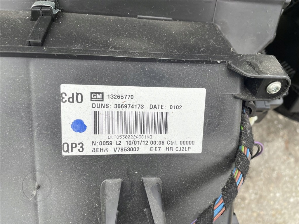 фото №9, Обігрівач кліматронік кондиціонера 13265770 opel zafira c tourer 11-16r.