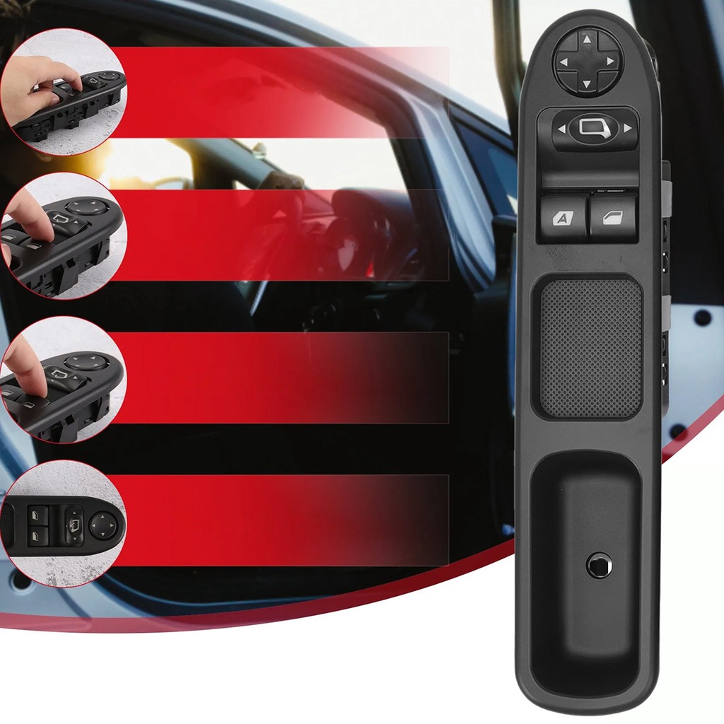 фото №8, Панель переключатель управление окон peugeot 207 06