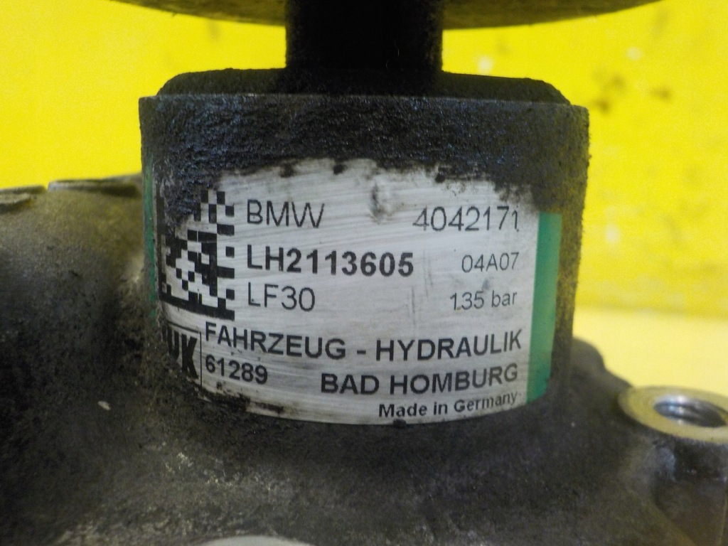 фото №5, Bmw e90 e60 x3 z4 2.5 b 325i 07r 218km n52b25 насос усилителя 4042171