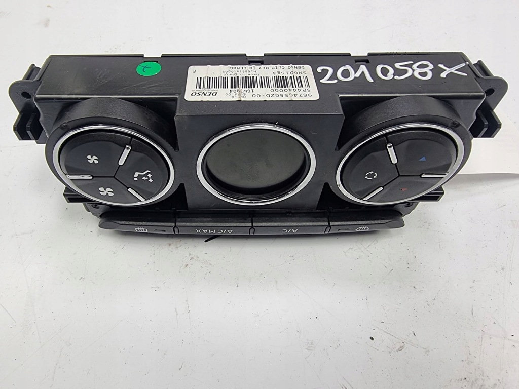 фото №1, Панель кондиционера 96746550zd citroen c elysee