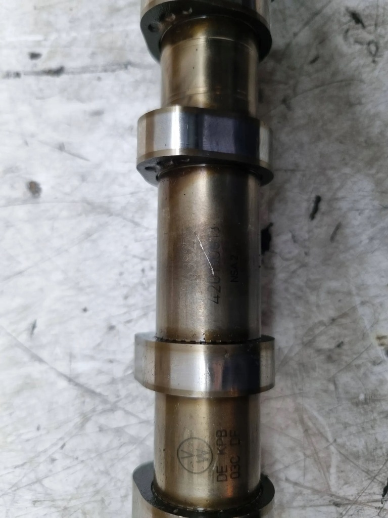 фото №7, Вал розподільного валу випускний 03c109101df skoda roomster golf vi 1.4 tsi cav bts