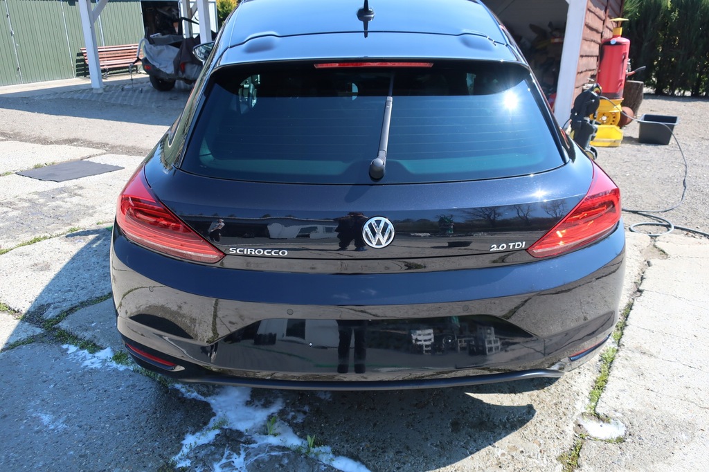 фото №1, Бампер задняя pdc vw scirocco lc9x 2015r lift