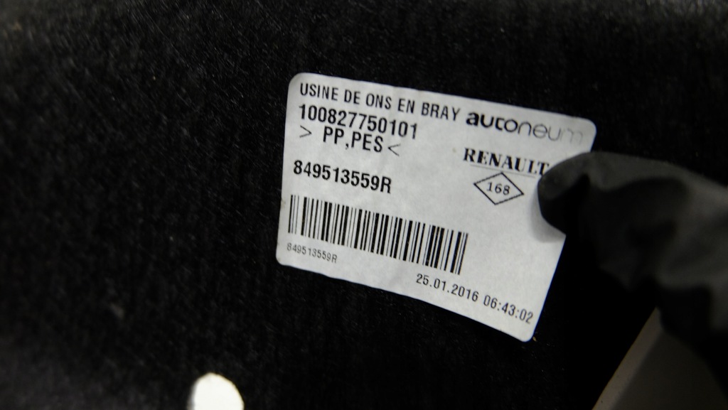 фото №7, Renault zoe обшивка багажника лівий