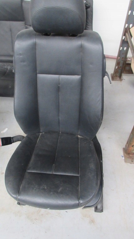 фото №5, Bmw e63 сидіння сидіння заднє сидіння сидіння оббивка шкіра чорні