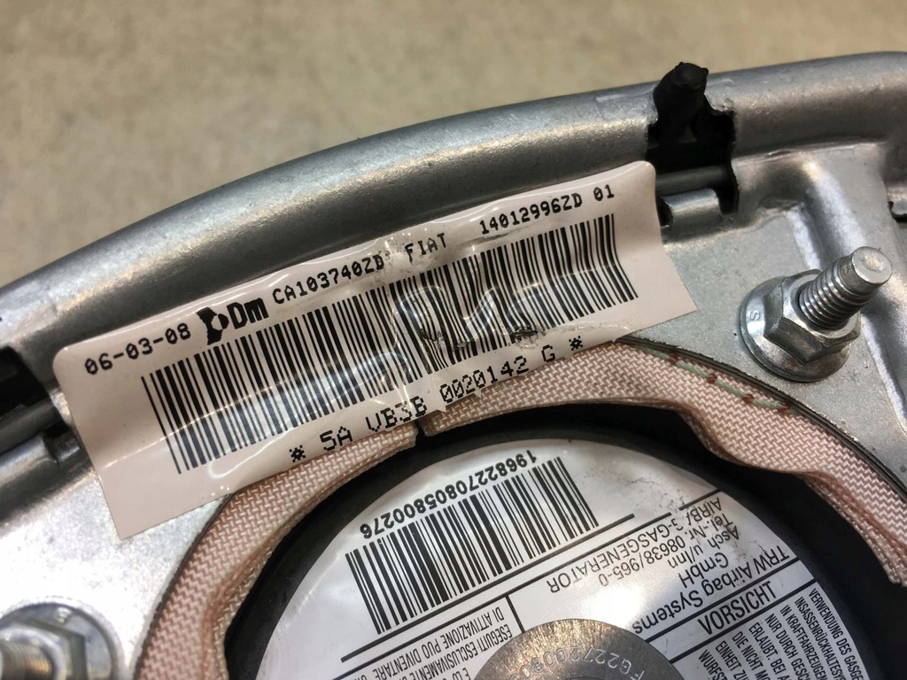 фото №6, Подушка подушка безпеки водія scudo ii 14012996zd