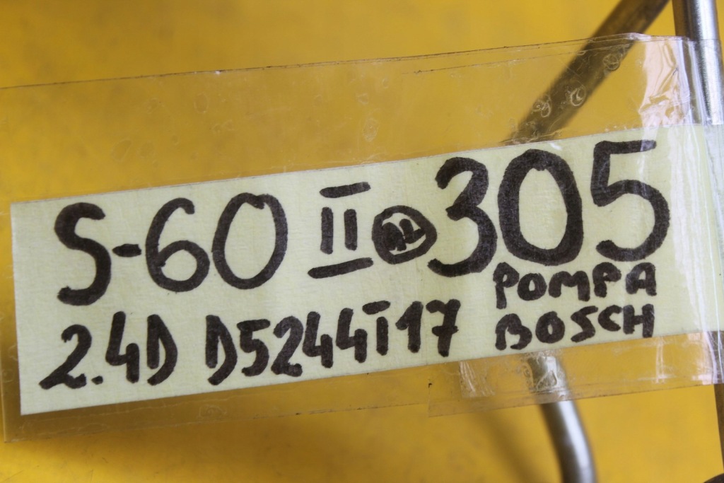 фото №13, Провода топливные насоса bosch volvo s60 ii v60 2.4 bit d5244t17