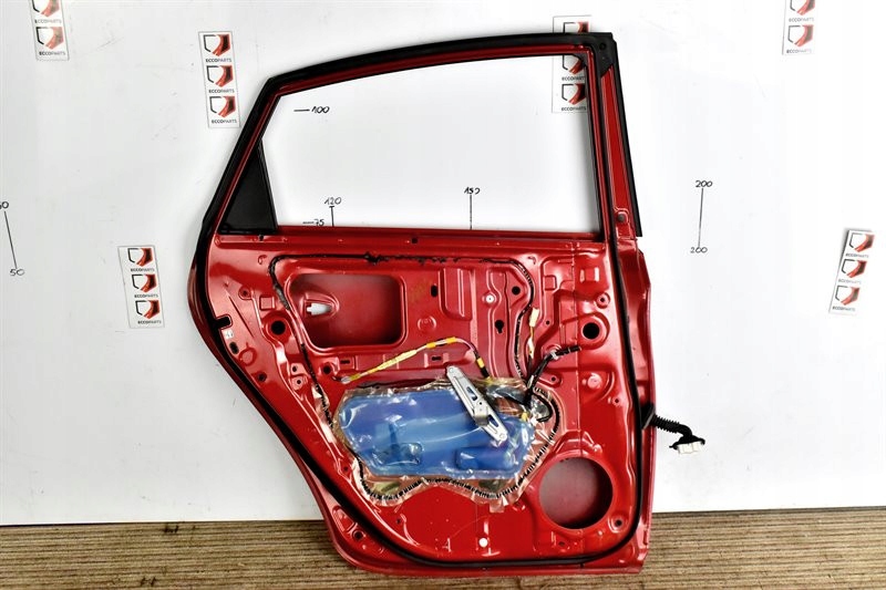 фото №11, Двері лівий задня 6700447080 toyota prius iii 3r3 09-15