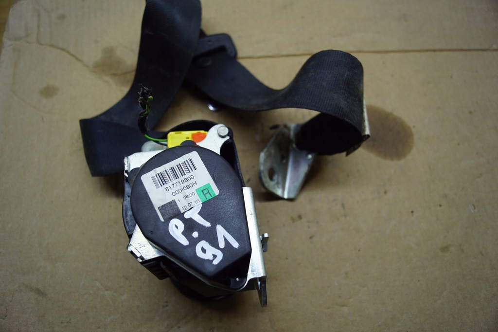 фото №1, Pas безопасности правый задняя skoda superb ii