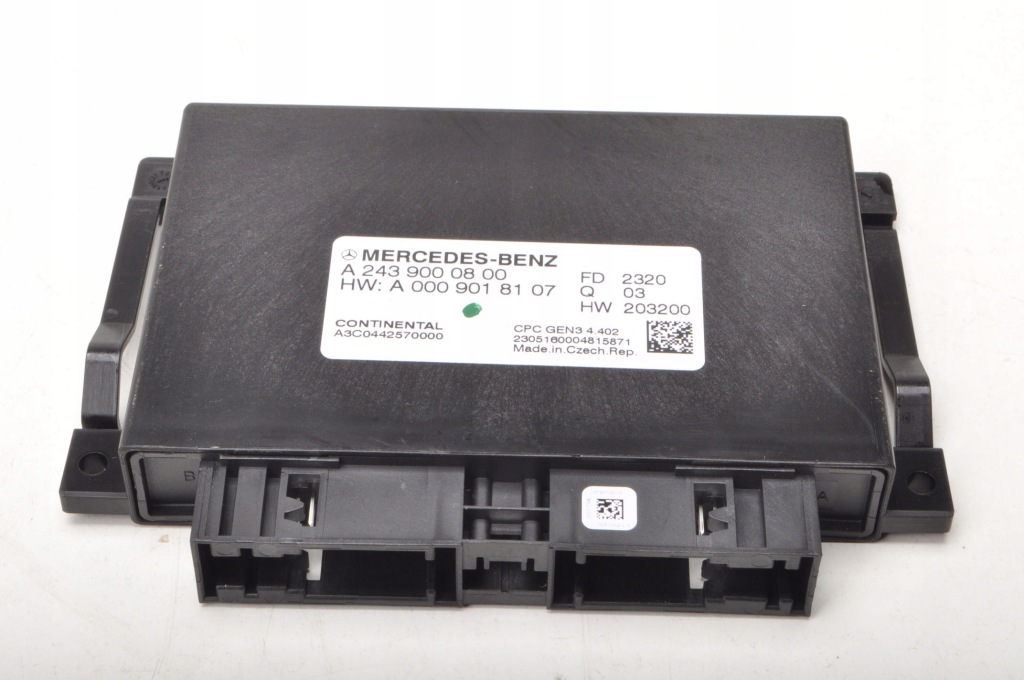 фото №1, Mercedes eqb x243 модуль комфорту 23r a2439000800