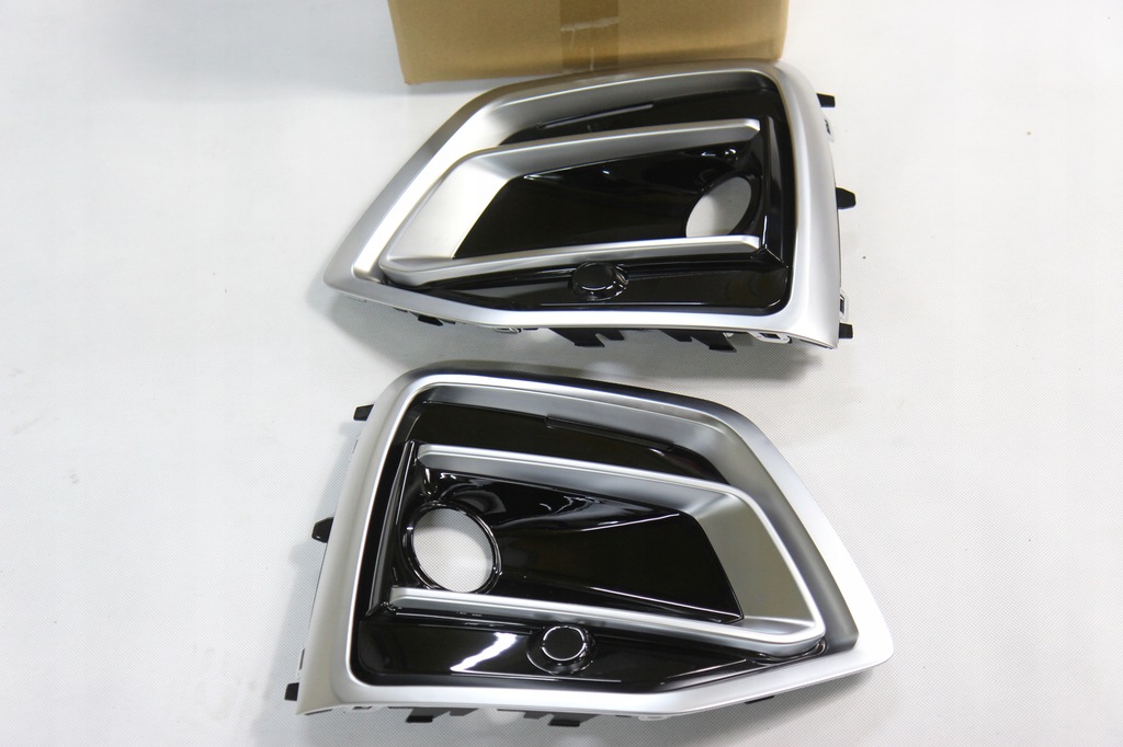 фото №9, Premium решётка радиатора решётка бампера правая+ левая audi q5 fy 21- отверстие na противотуманные фары