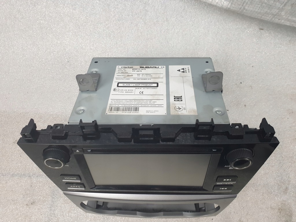 фото №6, Радіо навігація impreza iv gp 86201fj410