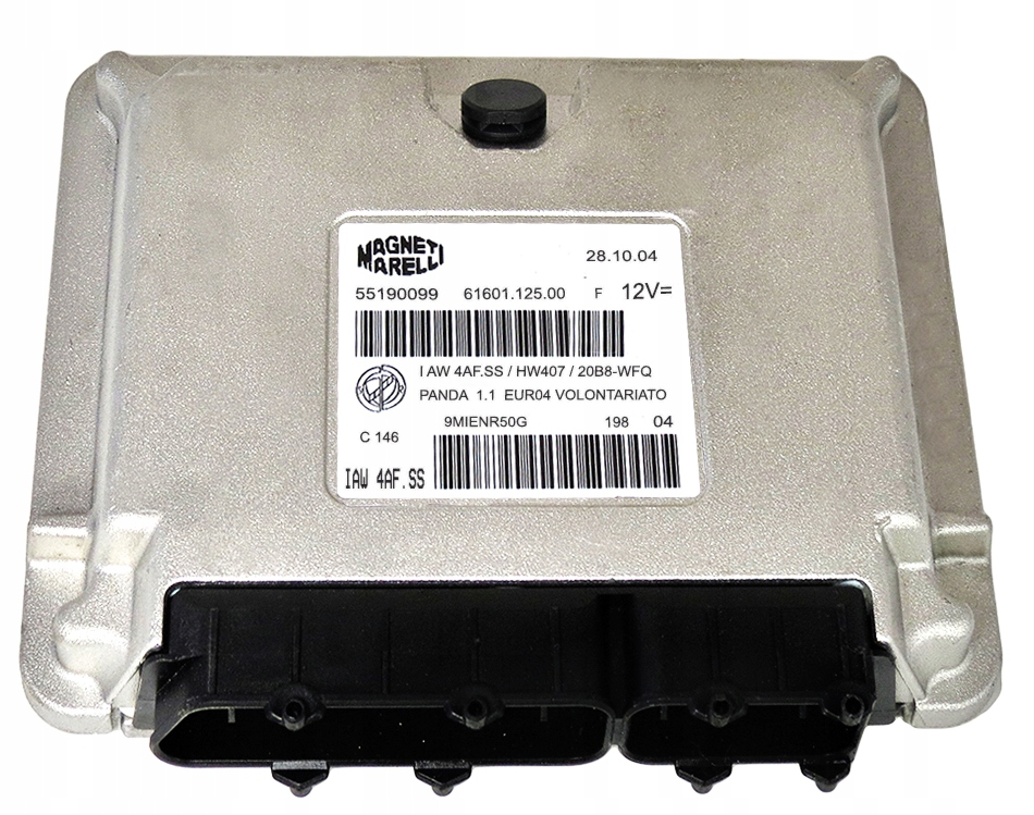 фото №1, Бортовой компьютер ecu fiat panda 1.1 55190099 iaw4af.ss