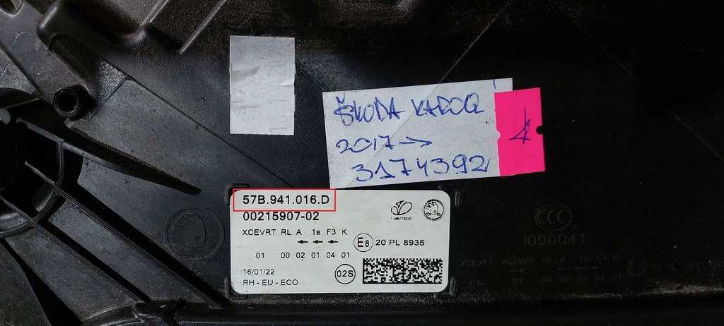 фото №14, Skoda karoq 2019 лампи передні