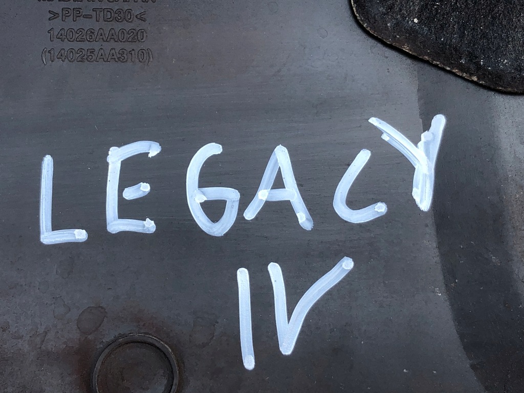 фото №5, Кришка двигуна subaru legacy iv 2.0d 14026aa020