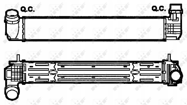фото №2, Интеркулер do renault grand scenic iii 1.9 dci