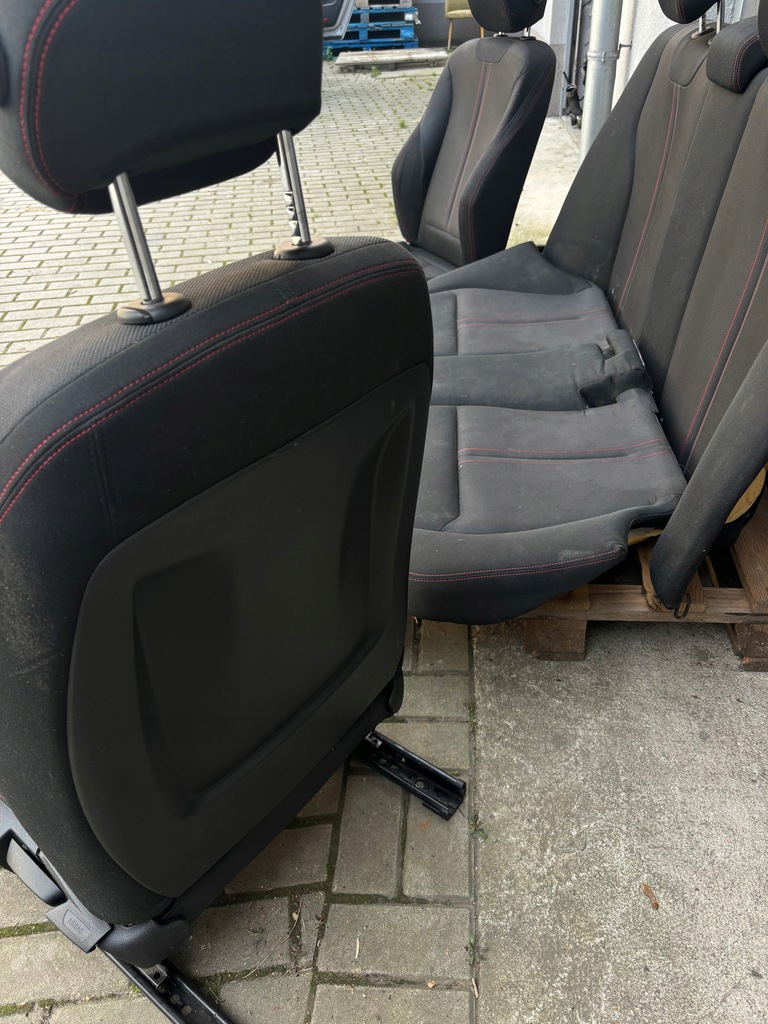 фото №10, Сиденья kanpa сиденье перед bmw f30 m-pakiet sport czerwona nić комплект