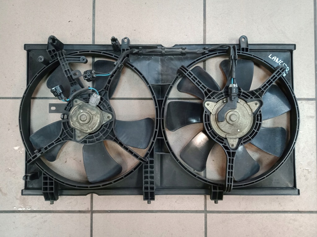 фото №1, Mitsubishi lancer 7 vii 03- вентилятор радиатора