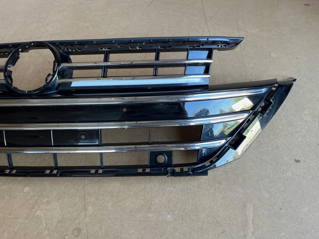 фото №9, Arteon r-line lift решітка радіатора перед led хром czarna