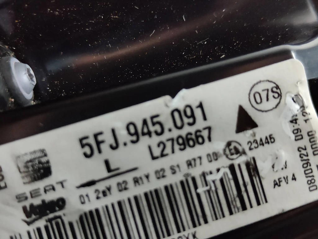 фото №8, Seat tarraco задняя левая лампа задняя led w крыло