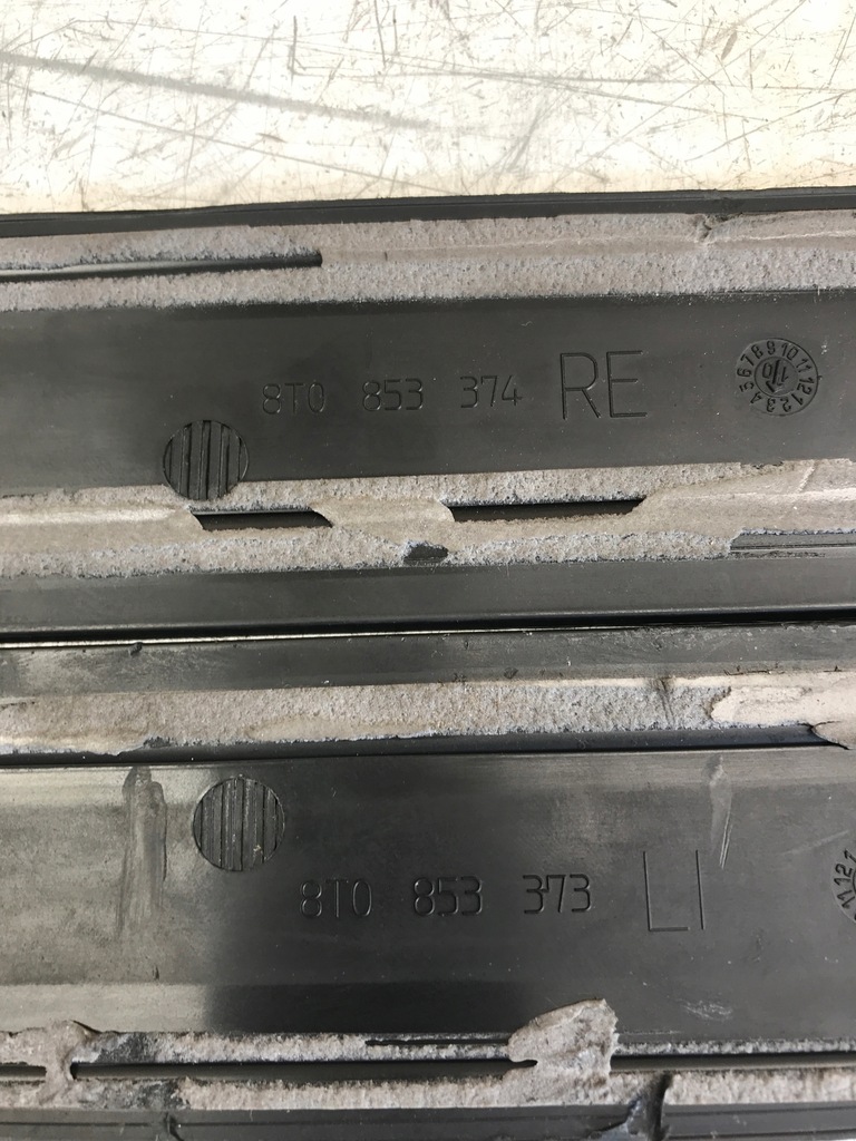 фото №8, Audi a5 coupe молдинг накладка поріг s-line