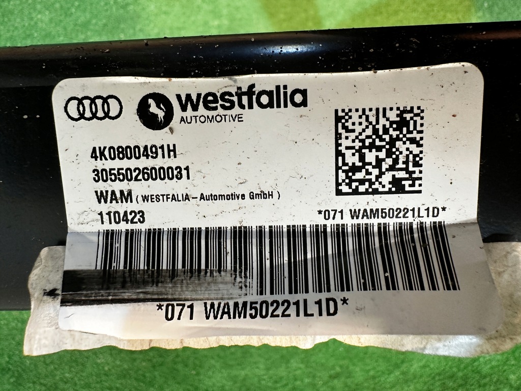 фото №10, Audi a6 c8 4k0 hak буксирувальний 4k0800491h