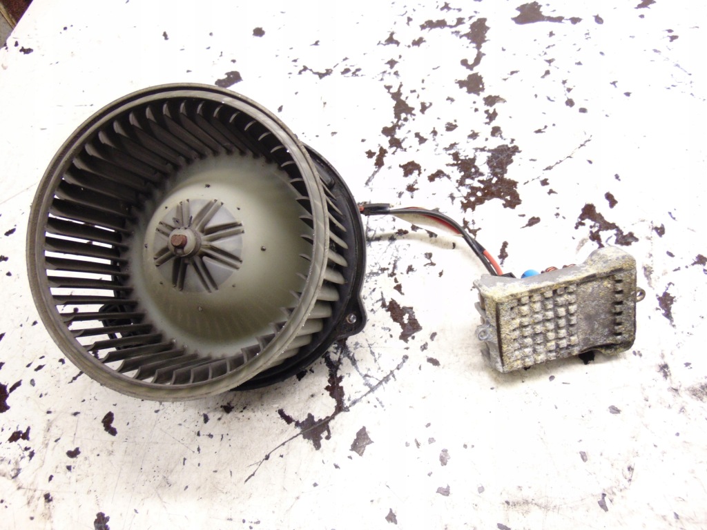 фото №4, Вентилятор повітродувка обдув резистор mercedes ml w163 lift europa