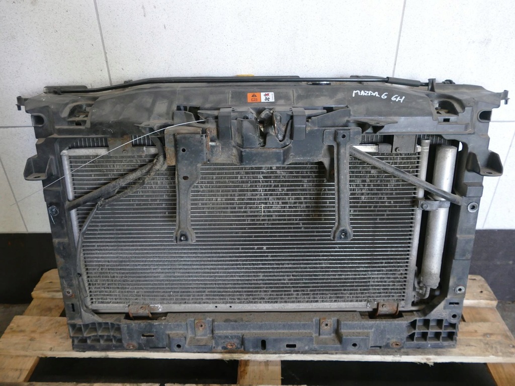 фото №1, Mazda 6 gh lift 2.2 mzr-cd pas передній вентилятор