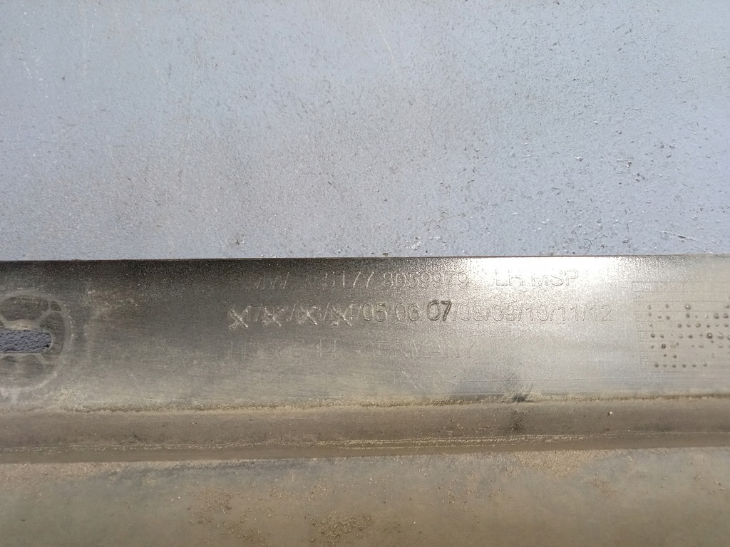 фото №8, Bmw 7 g11 молдинг порог m набор левая 8059979 475