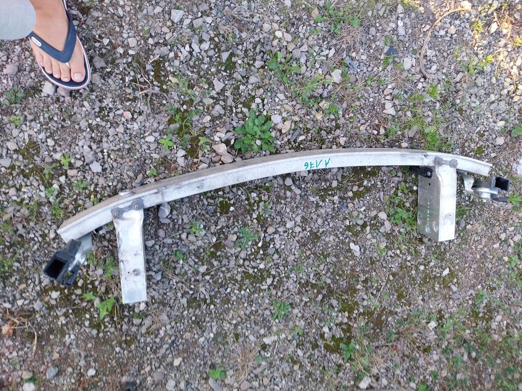 фото №1, Mercedes w176 балка перед бампера зона деформації