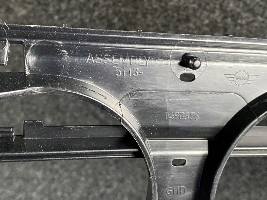 Mini cooper r50 решётка решетка решётка радиатора 51131490376 Оригинал