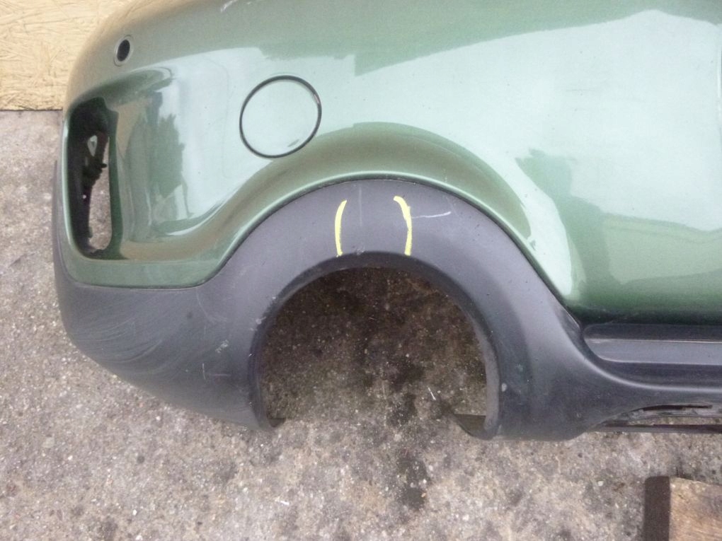 фото №7, Mini countryman r60 r61 s lift lci бампер задній