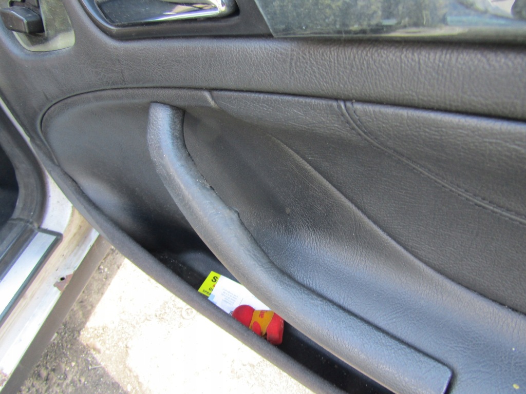 Mercedes w208 clk lift сидіння лівий правий заднє сидіння задня оббивка двері шкіра Ціна