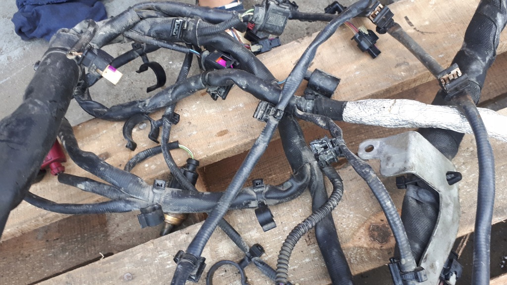 фото №16, S7 4g джгут електропроводка двигуна 4.0 tfsi ceu s6 c7