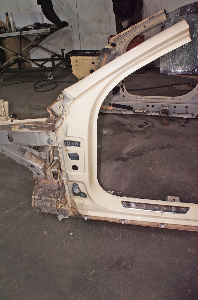 фото №9, Tj414 mercedes w213 лонжерон чверть крила ліва блок двигуна a лівий перед
