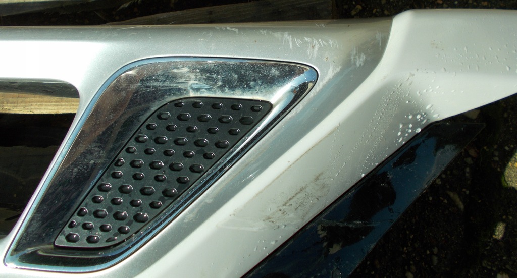 фото №12, Mitsubishi outlander 21r бампер накладка перед