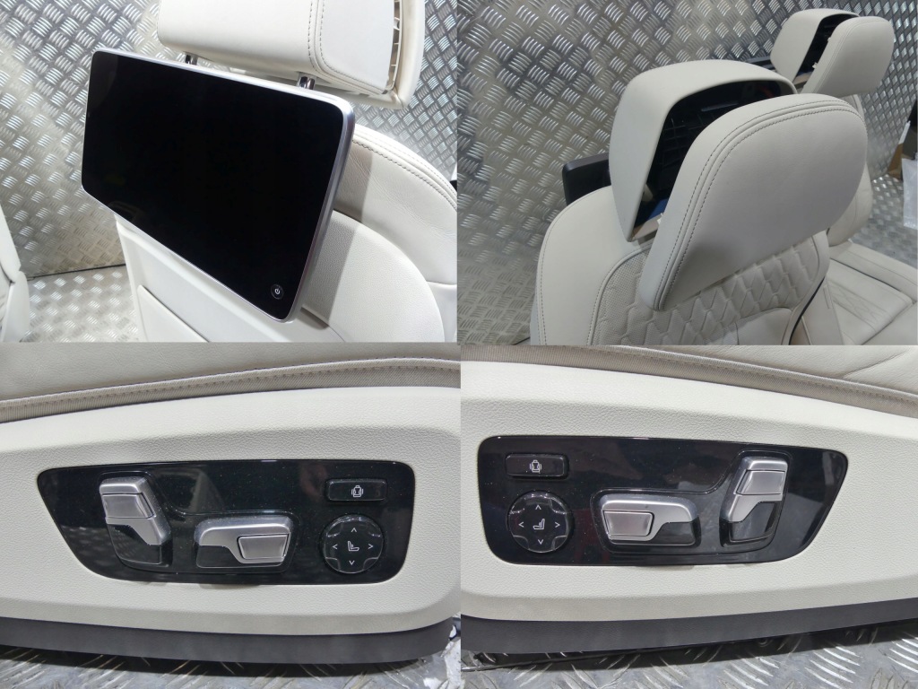 фото №12, Bmw x6 g06 обивка сиденья заднее сиденье обшивки вентиляция массаж монитор individu