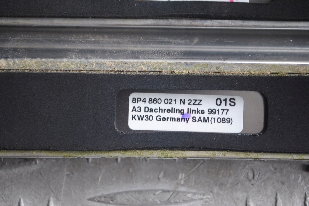 фото №7, Рейлинг рейлинги кровельные комплект 8p4860021n, 8p4860022n audi a3 8p lift