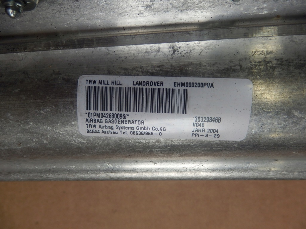 фото №4, Range rover iii l322 подушка безопасности подушка пассажира