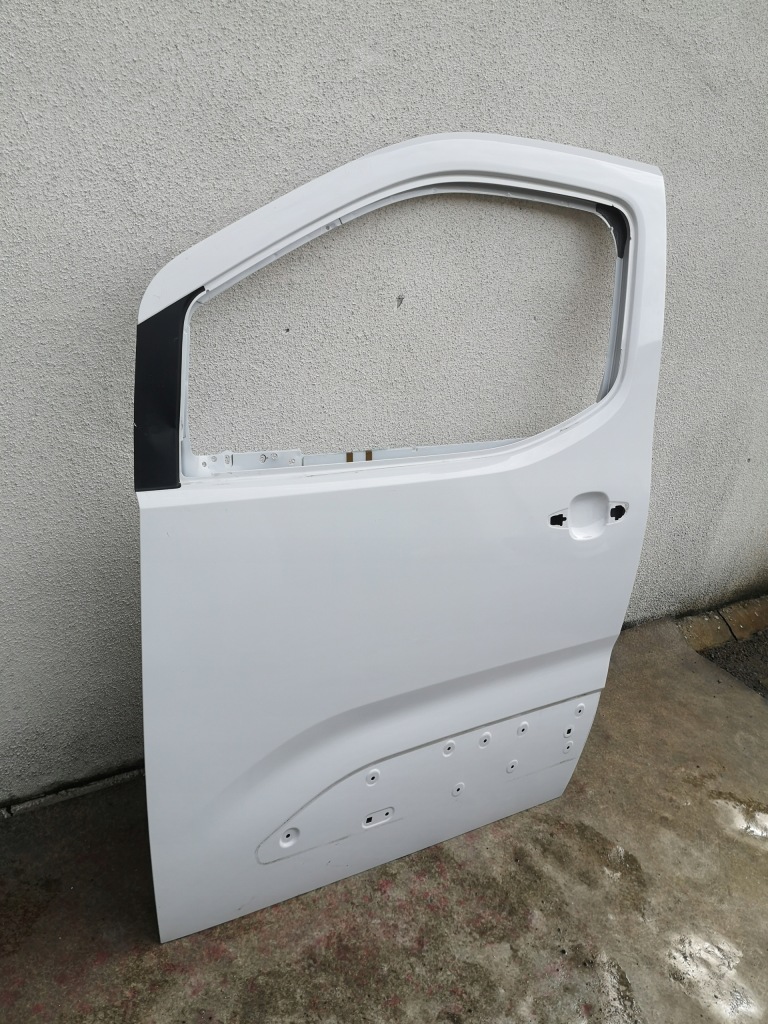 фото №4, Peugeot rifter berlingo 4 iv 18- 2018- дверь левый перед цвет белый