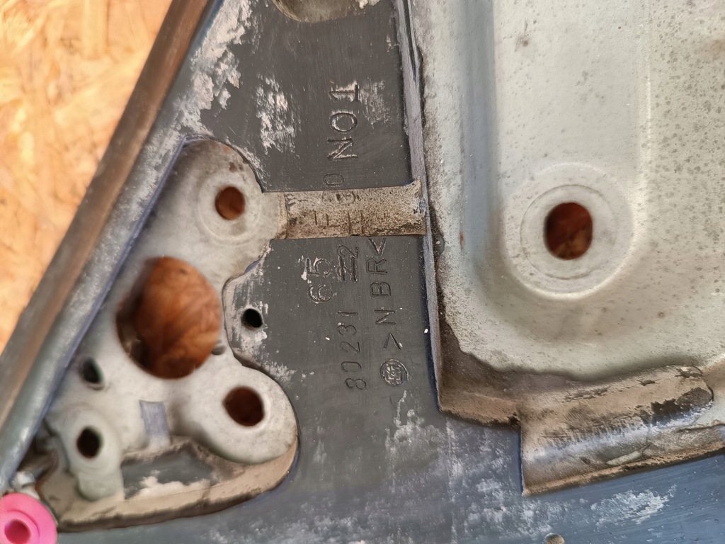 фото №6, 8023365f00 молдинг кронштейн защита дверь стекло левый перед nissan 200sx s14