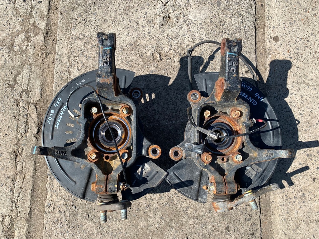 фото №1, Kia sorento iii поворотний кулак ступиця перед ліва