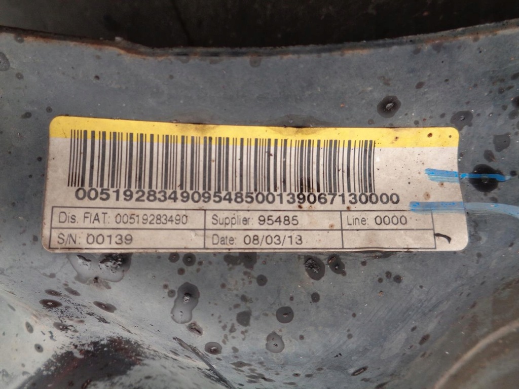 фото №9, Подрамник подрамник поперечина fiat panda 3 iii 4x4 2012- передний