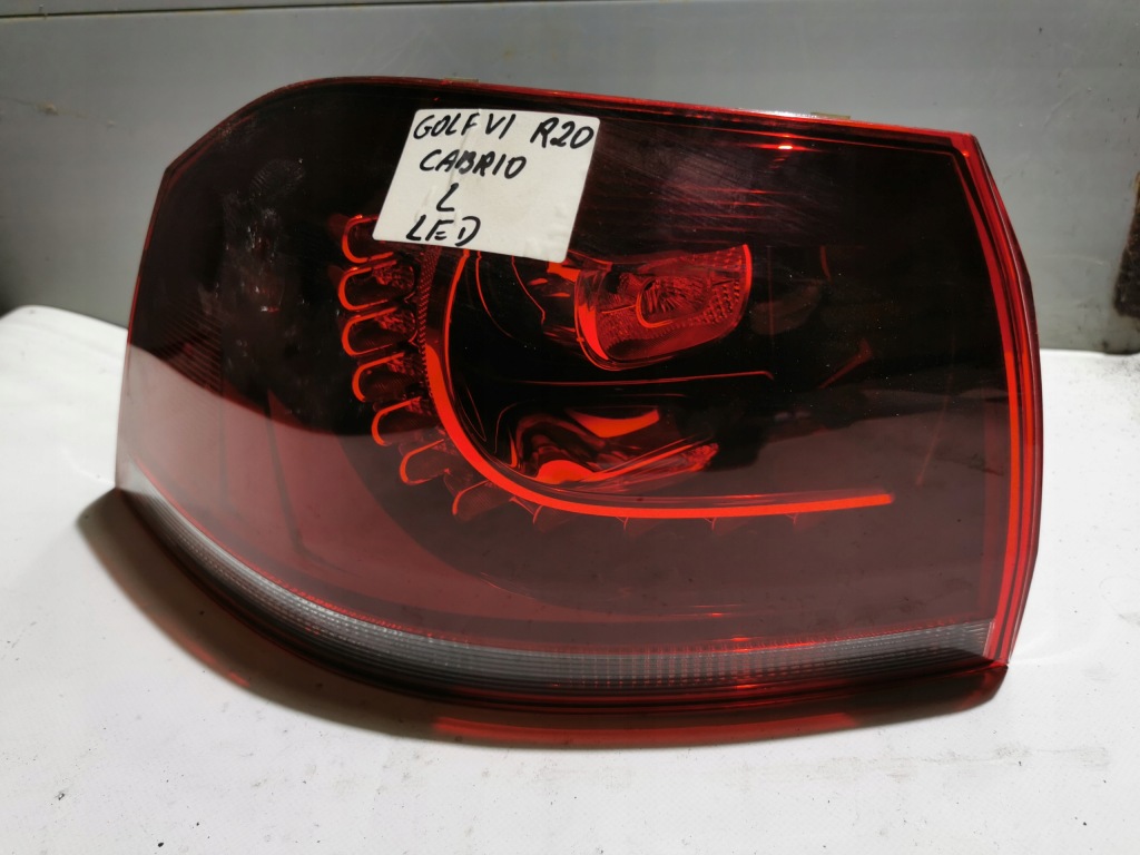 фото №1, Лампа лівий задня vw golf vi cabrio led 5k7945207b
