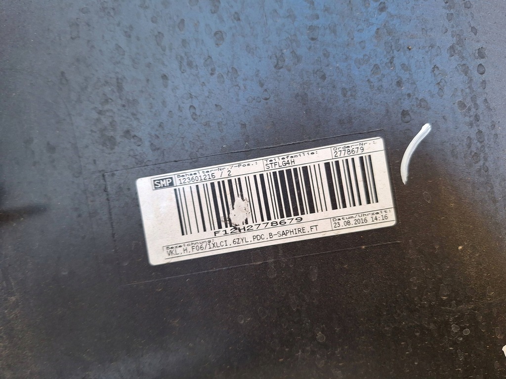 фото №7, Bmw 6 f12 f13 lift бампер задняя 7374813 оригинал