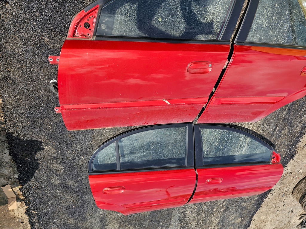 фото №7, Дверь левый правый перед задняя kia rio ii 09' красный sedan