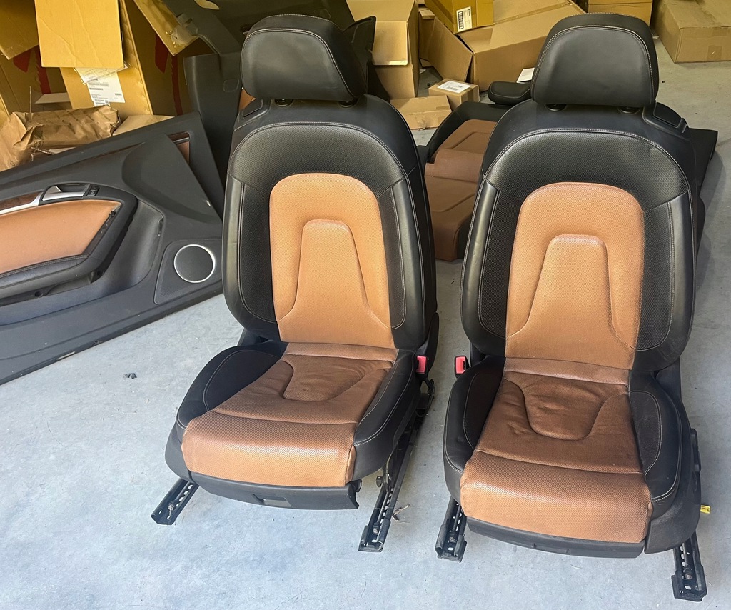 фото №1, Audi a5 s5 coupe сиденья обивка