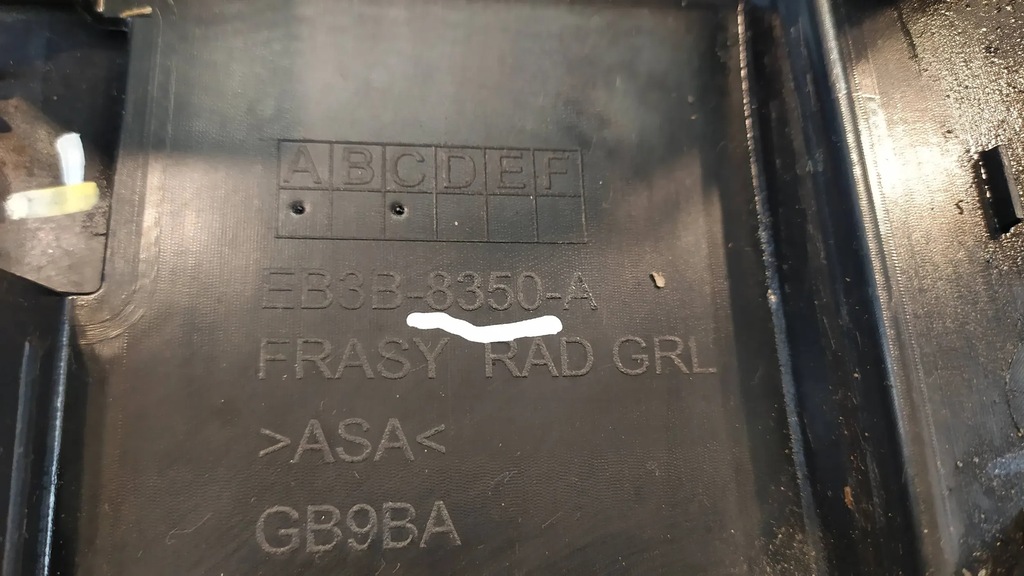 фото №16, Ford ranger 4 iv lift 15-19 решітка радіатора решітка радіатора перед