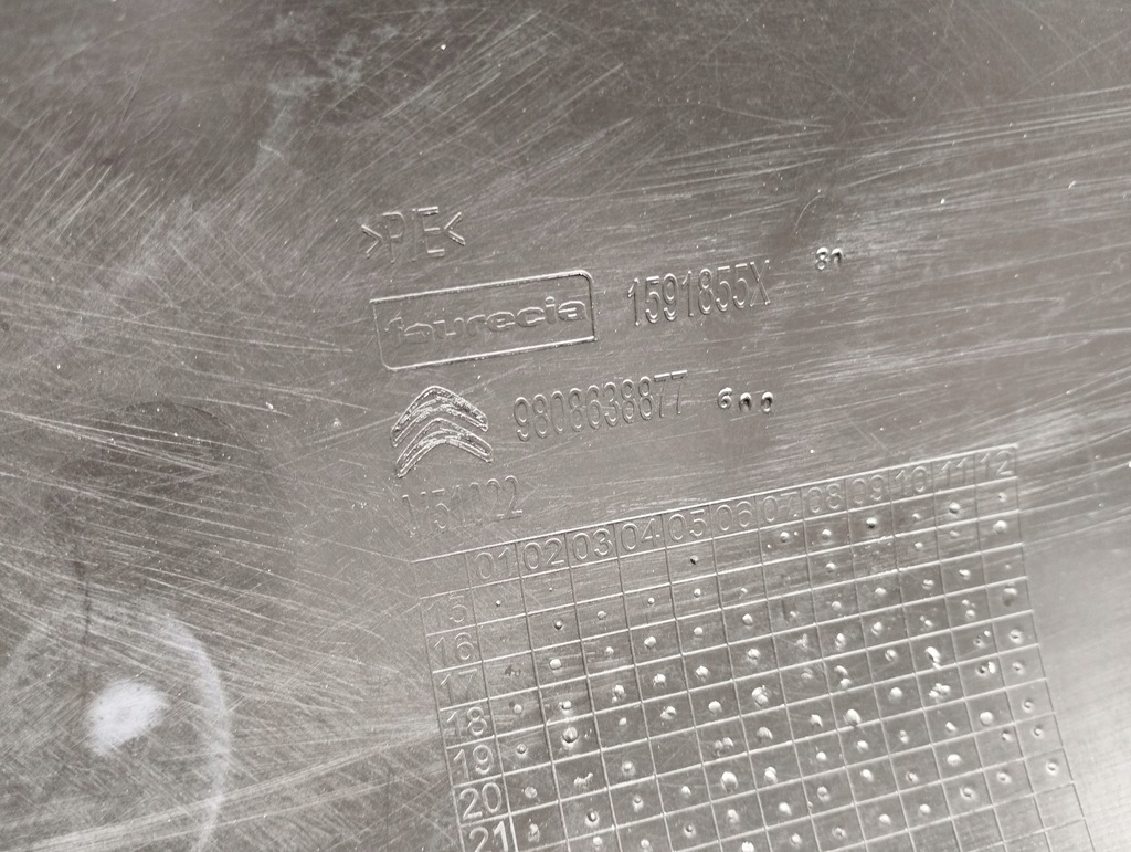 фото №6, Бампер перед góra citroen jumpy iii 3 spacetourer 2016-23 новий оригінальний