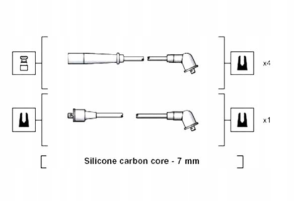 Magneti marelli дроти запалювання suzuki magneti Ціна