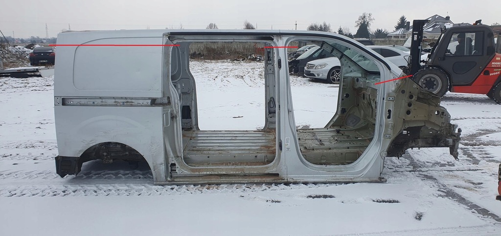 фото №1, Четверть крыша długei стойки peugeot expert iii lak.ezrc